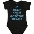 thumbnail image 3 of Inktastic Keep Calm Go to the Beach Boys or Girls Baby Bodysuit, 3 of 5