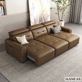thumbnail image 4 of Transform Your Living Room With MANBAS Electric Convertible Sofa Bed Multifunctional Folding Sofa Beds for Cinema Living Room My Lux Decor Round, 4 of 10