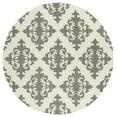 thumbnail image 5 of Kaleen Tara Round - Grey 7'9" x 7'9" 100% Wool Rug, 5 of 7