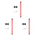 thumbnail image 4 of Monstrate Luces de relleno LED Stick USB Flash recargable 30W Lámpara de noche fotográfica de mano Iluminación de fiesta ajustable 32cm Rojo Type1 NO1, 4 of 6