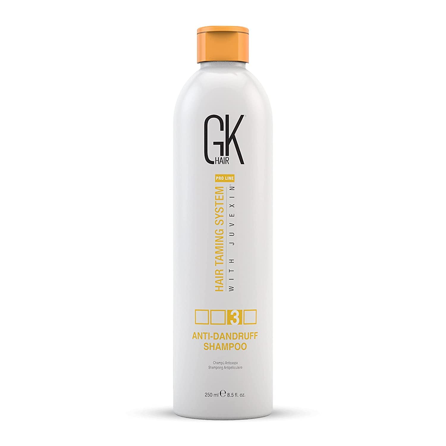 Global Keratin GK Hair Anti Dandruff Shampoo - Hair Deep Cleansing and  Impurities Remover Anti Residue Sulfate Free Shampoo for Dry Damaged Hair  for Men and Women (250ml /  oz) 