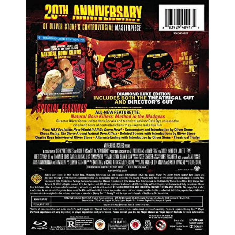 Natural Born Killers Blu-ray: Police Capture Lovers on a Natural Born Killers Blu-ray: Police Capture Lovers on a