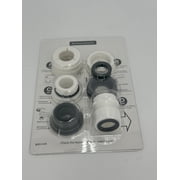Enagic Kangen Leveluk 8 Piece Adapter Set for Large Plastic Diverter Small - NEW