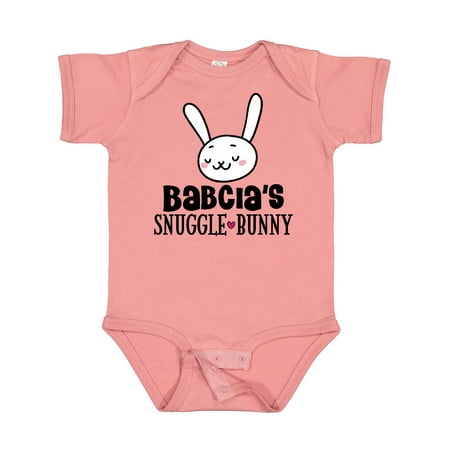 

Inktastic Babcia Snuggle Bunny Easter Gift Baby Boy or Baby Girl Bodysuit