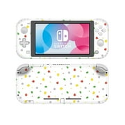 Nintendo Switch Lite Sticker Skin Decals Animal Crossing, Cute Cartoon Full Body Wrap Anti Scratch, Cover for Joy-Con Controller, NS Console Switch Lite Accessories (White Icons & Logo)