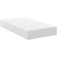 thumbnail image 3 of Yaheetech Matelas en Mousse Mémoire Infusée de Gel de 10 Pouces pour Lit Simple, Parfum Thé Vert, Blanc, 3 of 7