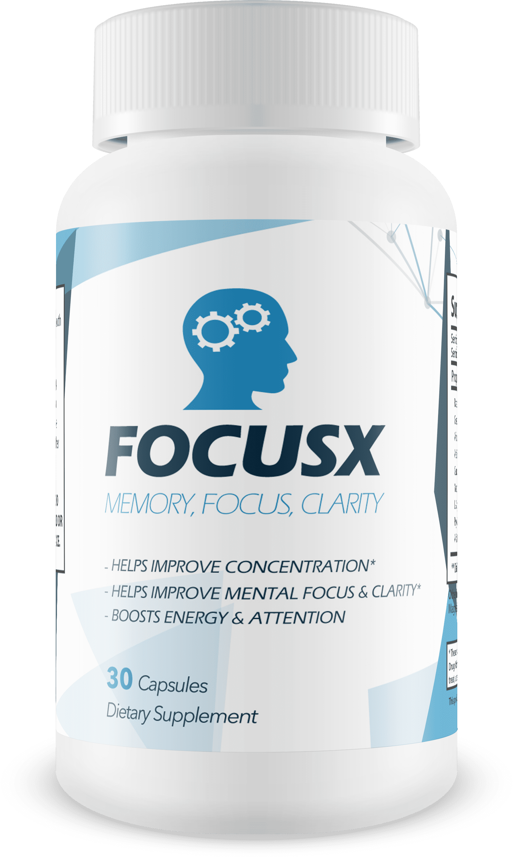 FOCUS X Ultimate Focus Supplement Memory, Focus & Clarity Formula