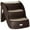 Brown, variant on PawHut Foldable Pet Stairs 3-Step for Small Dogs w/ Non-slip Treads, Cream