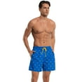 thumbnail image 4 of QPNGRP Men's beach trunks fast dry swim trunks swimsuit 7 inch UPF 50+ Beachwear Boardshorts with Mesh Lining and Pockets 38, 4 of 5