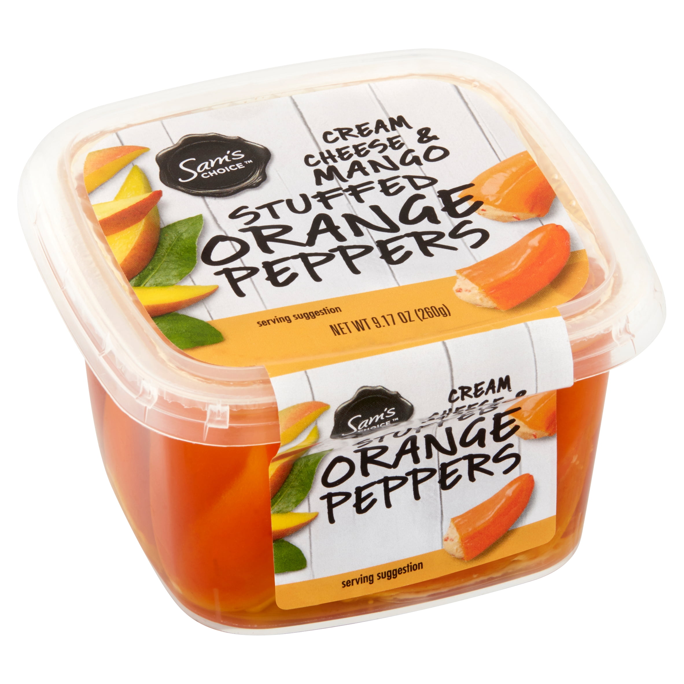 Sam's Choice Cream Cheese & Mango Stuffed Orange Peppers, 9.17 oz
