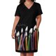 thumbnail image 2 of Velas de feliz cumpleaños Vestido de bolsillo suelto para mujer vestidos elegantes vestidos africanos de promoción para mujer, 2 of 6
