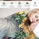 thumbnail image 3 of Manta de franela con diseño de vaca de las tierras altas, con diseño de girasol y flores de vaca para cama, sofá, casa de campo, manta suave con diseño de animales de granja para sala de estar y, 3 of 6