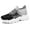 Grey, variant on Womens Sneakers Classic Lightweight Extra Wide Width Flats Womens Work Shoe Lace Up Biking Footwear for Gym Travel Work