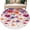 Multi, variant on Round Rugs 5Ft, Spring Flowers Round Area Rug Washable Indoor Throw Carpet, Modern Watercolor Paining Leaf Floral Soft Non Slip Circle Rug for Cabinet Bathroom Home Decor Aesthetic