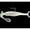 Lights Out, variant on Blakemore CX3-1905 0.12 oz Crappie X-Tractor 2-0 Hook Fishing Lure, Blue Ice