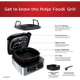 thumbnail image 5 of Restored Ninja AG301 Foodi 5-in-1 Indoor Grill with Air Fry, Roast, Bake & Dehydrate, Black/Silver (Refurbished), 5 of 11