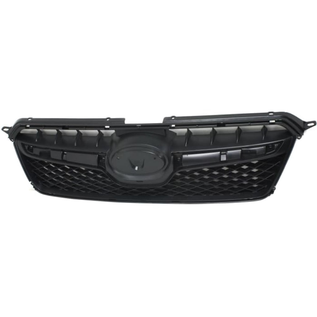 For Subaru XV Crosstrek Grille Assembly 2013 2014 2015 | Radiator | Black Shell & Insert | Plastic | SU1200151 | 91122FJ020