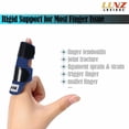 thumbnail image 5 of Attelle de Doigt avec Soutien Rigide pour Immobiliser l'Articulation du Doigt et Soulager la Douleur pour Doigt à Ressort, Arthrite, 5 of 5