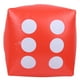 thumbnail image 5 of Juguete de dados inflables gigantes, gran juguete de dados enormes Fiesta Club Actividades Juego de accesorios Suministros de juguetes Juego de piscina para ni?os Juguete(rojo) Ecomeon  no, 5 of 6