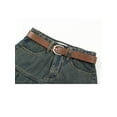 thumbnail image 4 of Women's Summer Denim Skirt Y2k Blue Skirt Girls High Waist Elegant Harajuku Korean Vintage Pleated A-Line Mini Short Skirt -Light Blue-S, 4 of 7