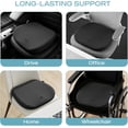 thumbnail image 6 of Seat Cushion Premium Gel & Memory Foam-Office Chair Cushion for Tailbone Pain Relief,Butt Pillow for Office Chair,Car seat Cushion,Long Sitting Office Workers,and Car Drivers, 6 of 10