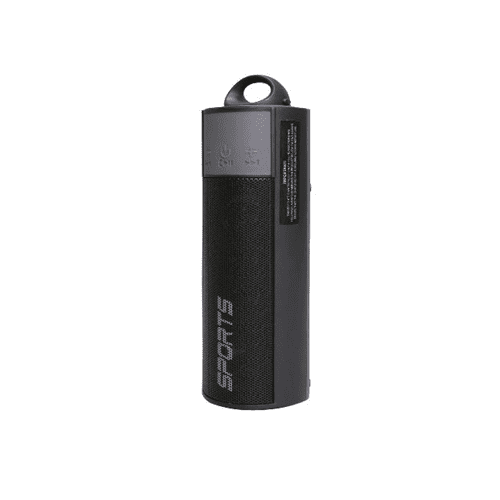 Sylvania SP350-BLACK Waterproof Portable Bluetooth Speaker