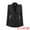 Black, variant on Women's Double Breasted Vintage Pinstripe Striped Suit Blazer XL Black