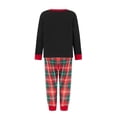 thumbnail image 4 of Family Matching Christmas Pajamas Deer Christmas Tree Print Sleepwear Set, 4 of 10