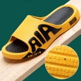 thumbnail image 5 of Zapatillas de verano para hombre, informales, con suela de EVA, suaves, para exteriores, playa, antideslizantes, ligeras, impermeables, con plataforma, sandalias de interior para hombre, 5 of 5