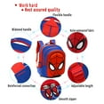 thumbnail image 3 of Cartoon Anime Backpack 3D Waterproof Travel Backpacks Daypack for Hiking Camping Large Capacity Backpack,Red Blue - Medium, 3 of 6