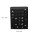 thumbnail image 3 of Home Office Mini Keyboard Universal Computer Keyboard Household Laptop Numeric Keypad 27-key Key Board Battery Powered Computers Accessories 2.4G, 3 of 7