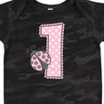 thumbnail image 4 of Inktastic Pink Ladybug 1st Birthday Girls Baby Bodysuit, 4 of 5