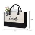 thumbnail image 2 of Fashion Shoulder Bag Hit Color Women Shopping Tote Handbags (Zebra Pattern), 2 of 6