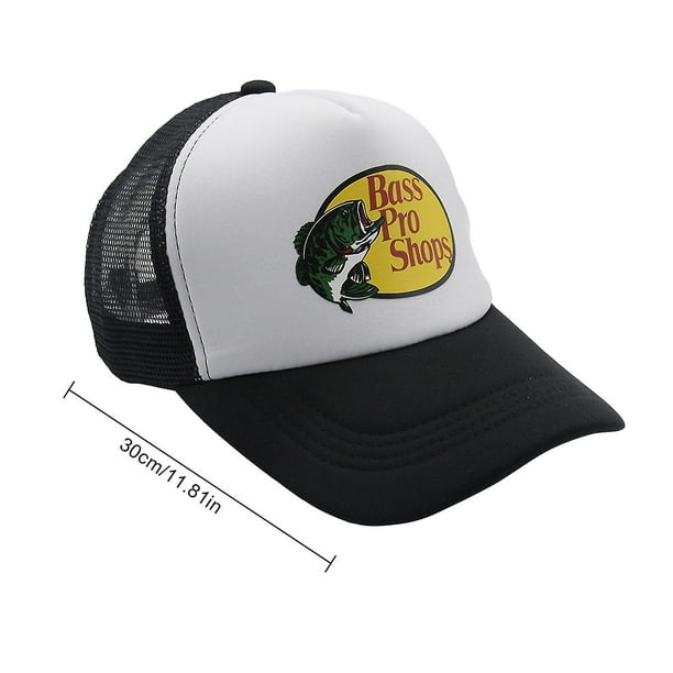 Bass Pro Shop Outdoor Hat Trucker Mesh Cap - Men And Women One Size Fits  All Snapback Closure - Great For Hunting & Fishing 