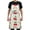Cherry Rainbow Dots, variant on Cute Sleepy Hippo Kitchen Apron with 2 Pockets Adjustable waterproof Cooking Aprons for Women Men Chef
