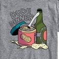 thumbnail image 3 of Instant Message - Dude Dinner Peanut Butter Beer - Men's Short Sleeve Graphic T-Shirt, 3 of 6