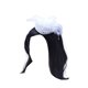 thumbnail image 1 of Bristol Novelty - Tocado estilo mafia para mujer señora (Plateado/Blanco), 1 of 2