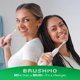 thumbnail image 2 of Brushmo Cabezales de Repuesto para el Cuidado de las Encías Sensibles, Compatibles con Mangos Philips Sonicare Click-on, Cerdas Suaves para Dientes Sensibles, BM658, Paquete de 8, Blanco., 2 of 2