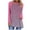 Hot Pink#2, variant on Utoimkio Tunic Tops for Women Plus Size Long Sleeve Striped Shirts Crewneck Pullover Tee Blouses for Women