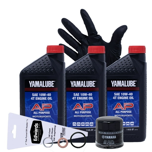 2019 2021 Yamaha Grizzly EPS Kodiak 700 Oil Change Kit