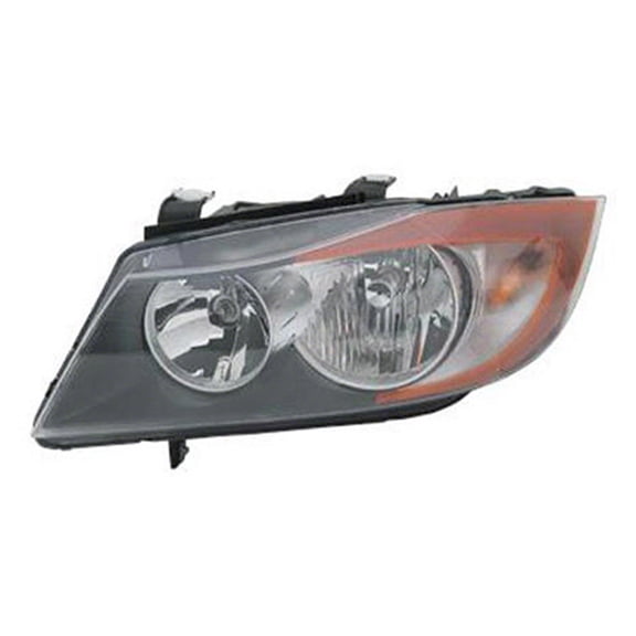 KAI New Economy Replacement Driver Side Headlight Assembly, Fits 2006-2008 BMW 3 Series Sedan