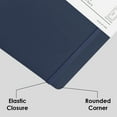 thumbnail image 3 of myPAPERCLIP Executive Series Notebook, Soft Cover, A5 (5.83" x 8.27"), Ruled, Blue, 3 of 7