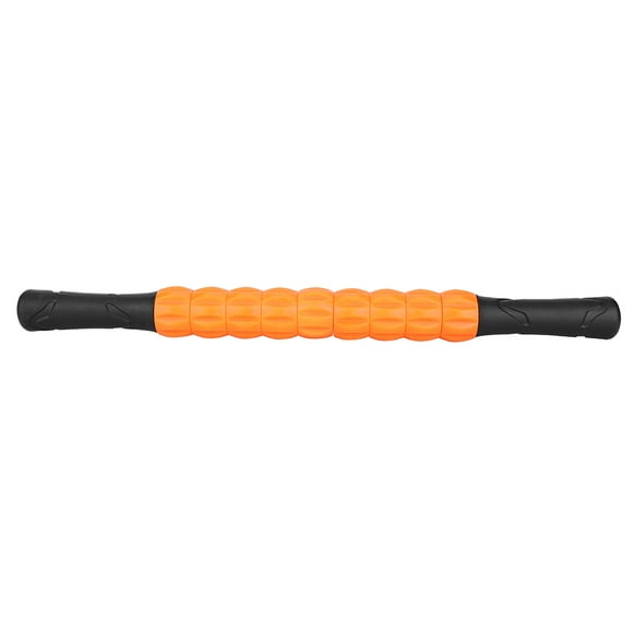 Muscle Massage Roller, Muscle Massage Sticks, High Strength Body Massage Sticks For Back Pain Relief Muscle Recovery Orange