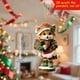 thumbnail image 3 of Dress Up 2D Flat Acrylic Ornaments Holiday Decorations Gifts For Children, flat acrylic ornaments, 2D holiday decorations, Christmas tree ornaments, party decorations, home decor, foldable design,, 3 of 8