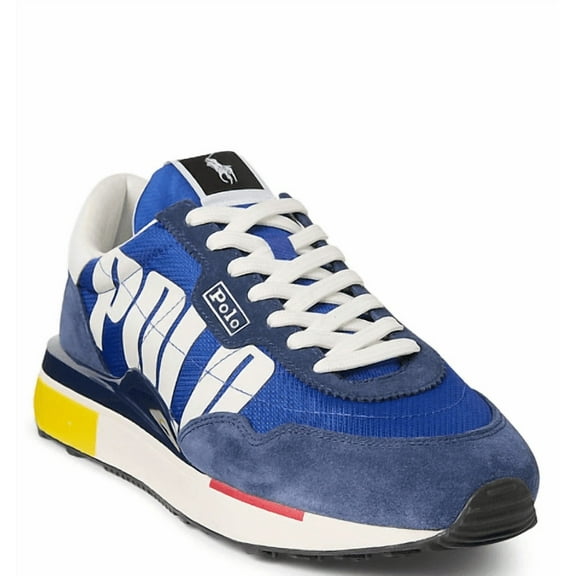 Polo Ralph Lauren Men's Multi Train 89 Logo Lace-up Sneakers, 10.5 D