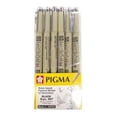 thumbnail image 1 of Blister Con 6 Estilografos Pigma Negros (A) SAKURA Set 6 Pigma Manga Dibujo Tinta Negra Estilografo Sakura, 1 of 4