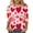 Multicolor, variant on Tbopshirt Valentine's Day T-Shirts for Women 3/4 Sleeve,Casual Crewneck Loose Love Heart Graphic Tees Summer Plus Size Tops,S-XXXXXL
