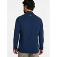 thumbnail image 3 of Ozark Trail Men's and Big Men's Textured Quarter Zip Pullover, Sizes S-3XL, 3 of 5