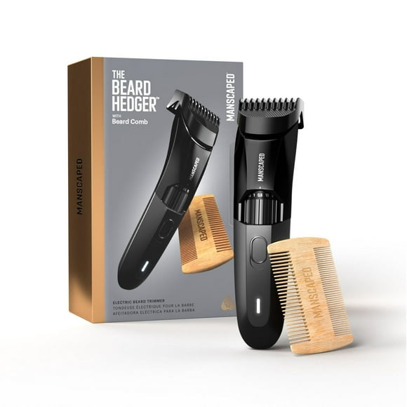 MANSCAPED® The Beard Hedger™ - Premium Men's Beard Trimmer with Beard Comb