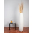thumbnail image 6 of Leewadee Large White Home Decor Floor Vase - Wooden 41 inch Tall Farmhouse Decor Flower Holder For Fake Plant And Pampas Grass, 6 of 7